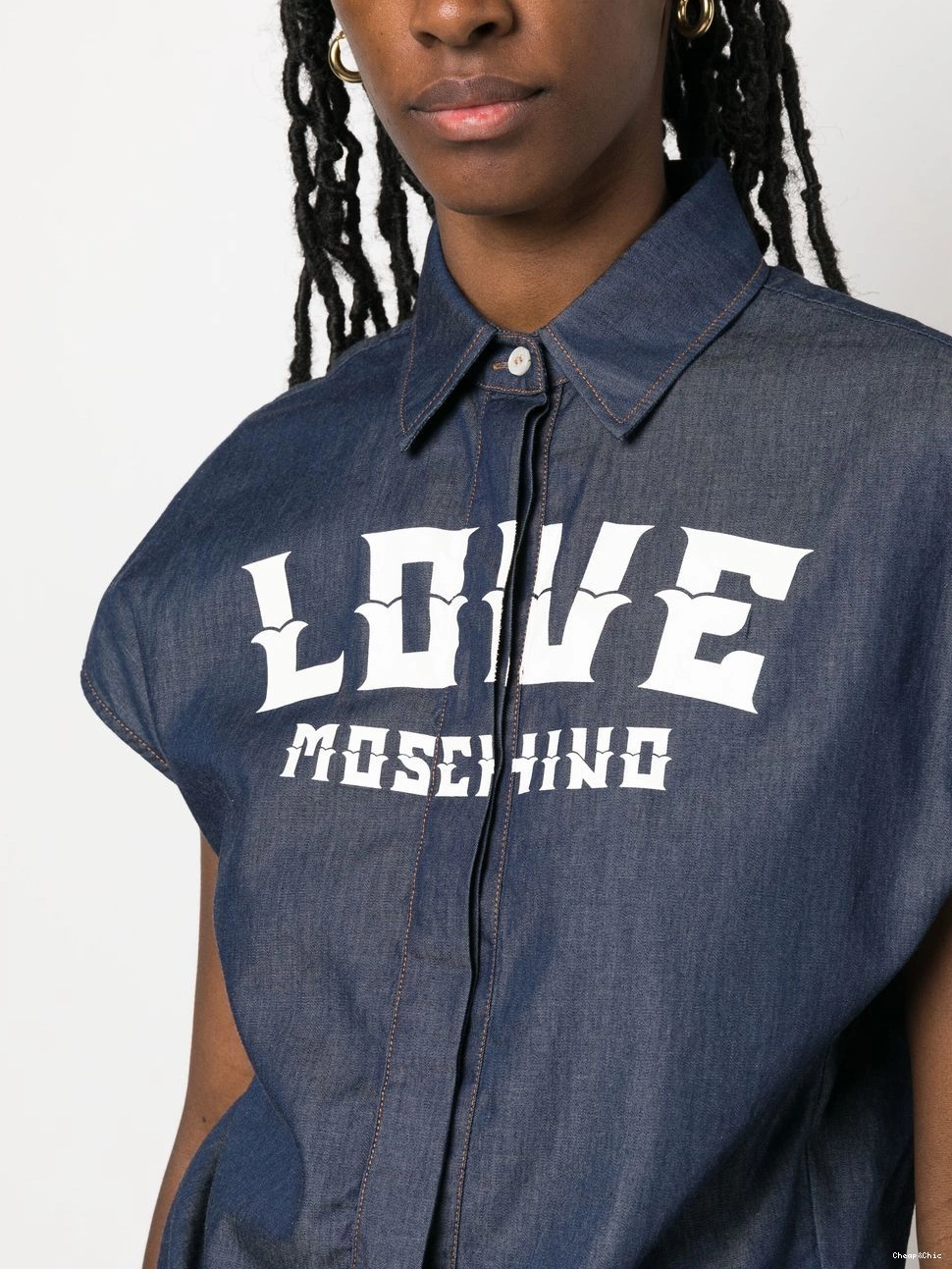 Affordable Moschino logo-print shirt Love Women 0424